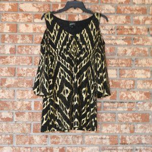 COCO Bianco Cold Shoulder Top